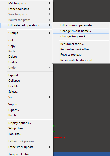 Change NC file name Change NC file name